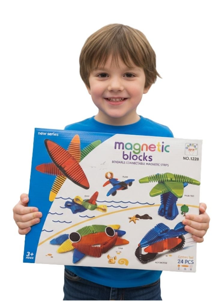 Premium Colorful Magnetic Building Sticks & Balls STEM Toy Set – Creative 3D Construction Blocks for Kids, Learning Shapes, Structures & Problem-Solving Skills - Image 3